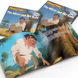 Children's bilingual story book for moral comprehension and language learning