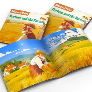 Bilingual Tales: Fortune and the Farmer – English & Spanish Storybook