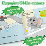 Ellie Saves Water Children’s Picture Book, Little Ellie Everyday Adventures Storybook About Saving Water, Earth Care, and Good Daily Habits