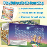 Kids screen-free chemistry reference book for elements and science curiosity