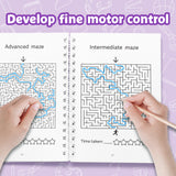 Children's forest animal logic puzzle book for focus training