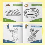 Color7&Fun – Coloring Book Series Vol. 11–15: Fun English Learning Through Art for Kids (Set of 5 Books)