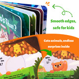 Ages 1-4 interactive forest book for screen-free parent-child learning