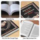 How to Win Friends and Influence People: Personal Growth Classic product image 6 showing printed book details for screen-free reading and learning