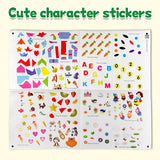 Complete the scene sticker activity book for creative matching