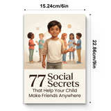 77 Social Secrets to Help Your Child Make Friends product image 7 showing printed book details for screen-free reading and learning