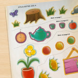 Ages 3-6 Daily Fun Stickers book for screen-free creative play