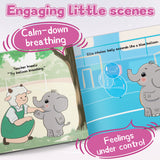 Printed preschool picture book for mindfulness, self-management, and calm-down tools