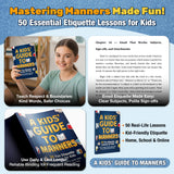 Kids etiquette book for family reading, classroom lessons, and polite communication