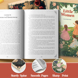 The Secret Garden By Frances Hodgson Burne + Little Women Classic 3-Book Set bundle detail image, image 7, bundle ISBN 9798904660130