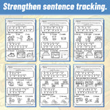 Children's sentence understanding workbook for kindergarten literacy