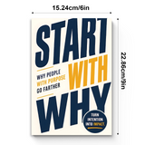 Size reference image for purpose-driven leadership book