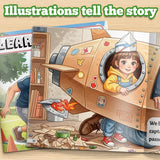Preschool emotional learning book for love, kindness, and father connection