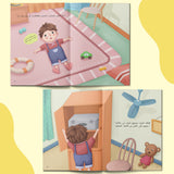 Ages 4-8 Arabic bleeding awareness book for everyday safety skills