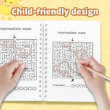 Children's pathfinding puzzle book for focus skills