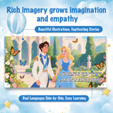 Rich imagery and empathy panel for Andersen bilingual fairy tale books