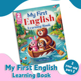 My First English Learning Book - Teach Your Kids English Using Fun Activities