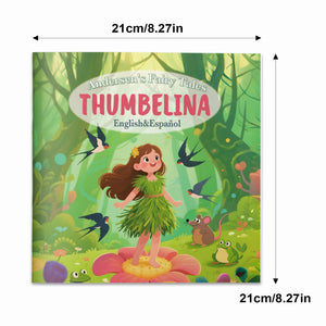 Bilingual fairy tale reader for kids with English and Spanish story text