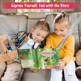 Printed bilingual picture story book about Thumbelina