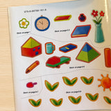 Ages 3-6 friendship sticker book for screen-free creative play