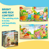 Selected Fairy Tales 3-Book Set: Cat, Turnip, and Five Peas product image 5 showing printed book details for screen-free reading and learning