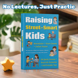 Upper elementary street-smart safety book for family discussion and screen-free learning
