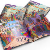 Children's bilingual story book for early language learning and screen-free reading