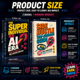 Side Project Planning and AI Solopreneur 2-Book Set physical printed book set image 3, bundle ISBN 9798904662004