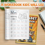 Daily uppercase and lowercase alphabet tracing pages
