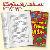 Ages 8-14 business learning book for young minds and screen-free enrichment
