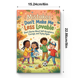 Mistakes Don't Make Me Less Lovable product image 8 showing printed book details for screen-free reading and learning