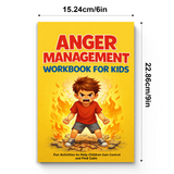 Anger Management Workbook for Kids product image 8 showing printed book details for screen-free reading and learning