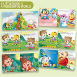 Selected Fairy Tales 5-Book Set: Fox, Moon, Tortoise, Frog, and Wolf product image 5 showing printed book details for screen-free reading and learning