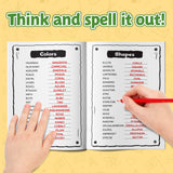 Ages 5-8 scrambled words activity set for screen-free language learning