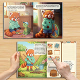 Ages 7-14 finance story book for family money discussion and screen-free learning