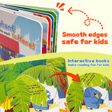 Ages 1-4 interactive board book for screen-free parent-child reading