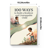 100 Ways to Build a Resilient Child product image 7 showing printed book details for screen-free reading and learning