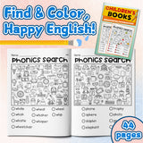 Ages 4-7 phonics search workbook for early reading