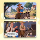 The Man, the Boy, and the Donkey Bilingual Storybook for Kids, English and Spanish Picture Book, Classic Moral Tale for Early Reading, Language Learning and Bedtime Reading