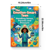 The Emotion-Smart Teen product image 8 showing printed book details for screen-free reading and learning