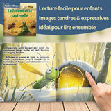 Children's bilingual fable book for early language learning and comprehension
