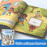 Printed STEM book for force and motion vocabulary and early science learning