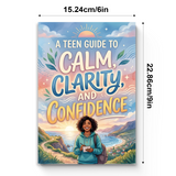 Teen Guide to Calm, Clarity, and Confidence product image 8 showing printed book details for screen-free reading and learning