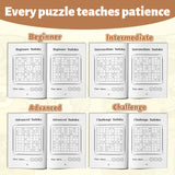 Forest Sudoku Puzzle Books: 4-Level Logic Set product image 8 showing printed book details for screen-free reading and learning