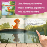 Children's bilingual fable book for early language learning and comprehension