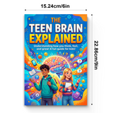 The Teen Brain Explained product image 9 showing printed book details for screen-free reading and learning