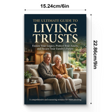 The Ultimate Guide to Living Trusts product image 8 showing printed book details for screen-free reading and learning