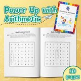 Kindergarten and Grade 1 math search workbook for Ages 5-8
