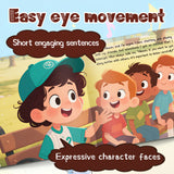 Printed picture book with listening and classroom behavior illustrations
