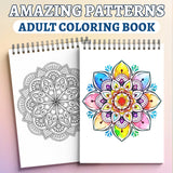 Amazing Patterns: A Kaleidoscope Coloring Book for Relaxation and Creativity